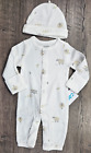 Baby Boy Clothes New Carter's Preemie 2pc Farm Sheep Convertible Gown Outfit