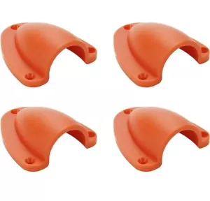 4 Pcs Nylon 2.5" Marine Wire Cable Vent Cover, Clamshell Vent for Boat,... - Foto 1 di 4