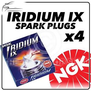 4x NGK SPARK PLUGS Part Number BKR7EIX Stock No. 2667 Iridium IX New Genuine