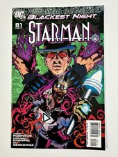 Starman #81 Blackest Night DC Comics 2010 NM