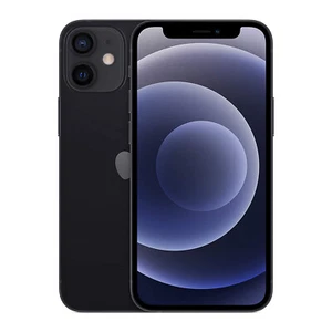 Apple iPhone 12 Mini Smartphone 64GB Schwarz Black - Hervorragend - Bild 1 von 1