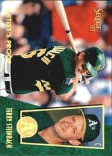 1995 (ATHLETICS) Select Artist's Proofs #66 Terry Steinbach