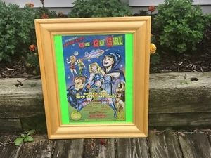 Window Card Hip Adventures Go-Go Girl Space Vixens Sassy Attitudes Poster Vtg - Picture 1 of 11