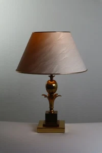 1 von 2 Vintage Tischlampe Ananas-Lampe Messing 70s Pineapple Lamp brass - Bild 1 von 6