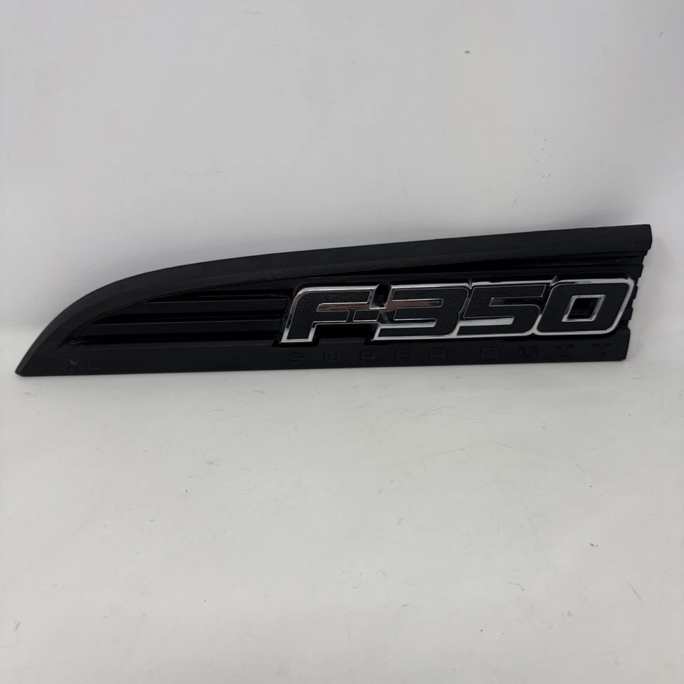11-16 Ford F-350 Super Duty XL Left Side Fender Emblems Badge Grille Trim OEM - Image 1 of 4