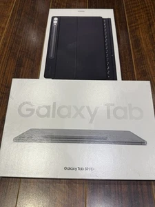 Samsung Galaxy Tab S9 FE+ ( SM-X610) 128GB 8GB RAM Grey EF-DX820 Keyboard - Picture 1 of 2