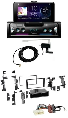 Pioneer DAB Bluetooth MP3 USB Autoradio für Nissan Navara NV NV200 (ab 12) - Bild 1 von 4