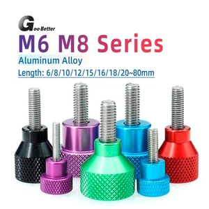 Knurled Thumb Screw M6 M8 Hand Tighten Screw Hand Grip Knob Bolt For Case Cover - Picture 1 of 21