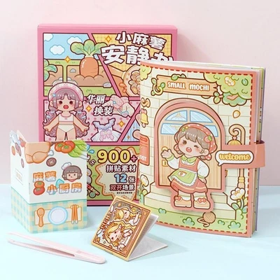 +Childrens Magnetic Quiet Book Inspires Childrens Creativity Imagination W9Q4 - Bild 1 von 4