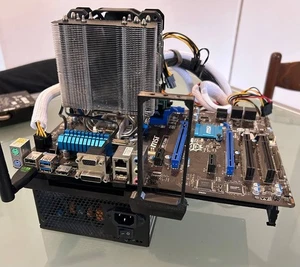 bench test pc minimale smontabile Atx - matx - itx - Foto 1 di 11