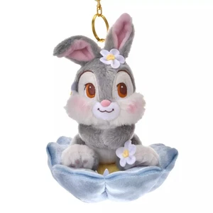 Japan Tokyo Disney Store Tonsuke Thumper Plush Toy Keychain Flower Garden Bambi - Picture 1 of 5