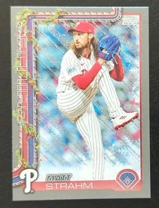 2025 Topps Holiday Matt Strahm Glitter Parallel #H71 - Bild 1 von 2