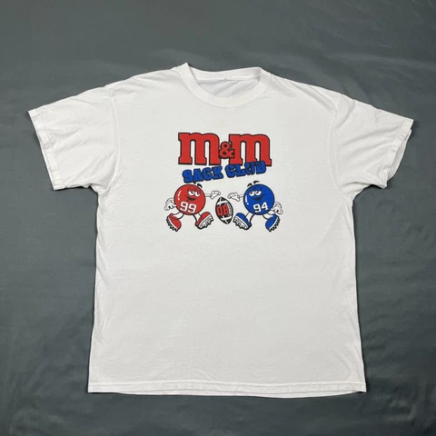 Buffalo Bills Sack Club Tee 2000s L/XL White Retro VTG NFL Unisex Cover