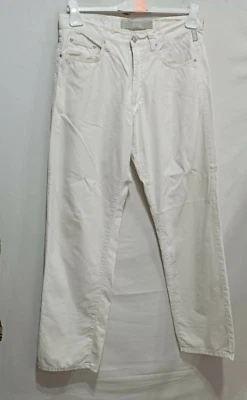 JEANS UOMO VERSACE, BIANCO, IN COTONE, TAGLIA 33 - Imagen 1 de 4