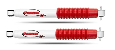 Juego de 2 amortiguadores traseros de gas Rancho RS5000X para Jeep Wrangler TJ 97-06 Foto 1 de 3