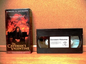 THE CAVEMAN'S VALENTINE (VHS 2001) FULL LENGTH DEMO Samuel Jackson, Ann Magnuson - Picture 1 of 4