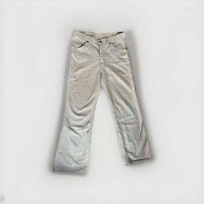 Pantalones de colección Levis talla 34 34 bronceados campana llamaradas tiro alto años 70 Movin On para hombre RARO DE COLECCIÓN Foto 1 de 4