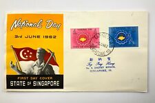 1962 World Wide Event Cover National Day State Of Singapore 3rd June 539C