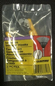 Gancho a tornillo para herramienta Crawford Prod Div of Jarden Safety SS13, paquete de 2 servicio medio - Imagen 1 de 2