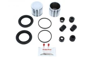 for HYUNDAI PONY / EXCEL FRONT L & R Brake Caliper Rebuild Repair Kit +Pistons - Picture 1 of 3