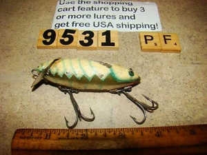 U9531 PF HEDDON CRAB SPOOK RARE COLOR 2 PIECE HARDWARE FISHING LURE - Picture 1 of 5