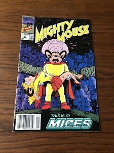Mighty Mouse #4 (1991, Marvel) NM- Crisis on Infinite Earths #7 Homage