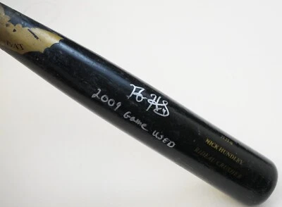 Nick Hundley Signed Padres Game Used Sam Baseball Bat PSA/DNA COA 2009 Auto'd C - Image 1 of 4