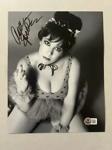 Annie Sprinkle autographed signed 8x10 photo Beckett BAS COA Sexy Hot Sprinkles - Picture 1 of 1