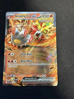 Gouging Fire ex 144 Sv: Scarlet & Violet Promo Cards Holo - Image 1 of 4
