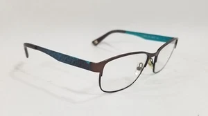 Marchon Rosen 210 NYC Uptown Eyeglasses Black Blue Frame 52-16-135mm - Picture 1 of 8