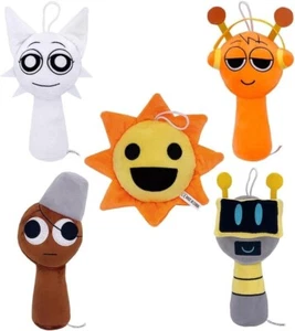 New Sprunki stuffed toy Spranky Set of 5pcs Bset stuffed toy doll goods toy - Picture 1 of 13
