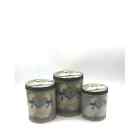 Super Cute Retro Geese Three Piece Metal Canister Set