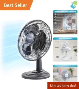 Portable 16-Inch Oscillating Fan - Adjustable Speed & Whisper-Quiet Design - Picture 1 of 9