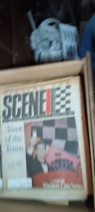 WINSTON CUP RACING MAGIZINE-SCENE-1995 -TOAST OF THE TOWN