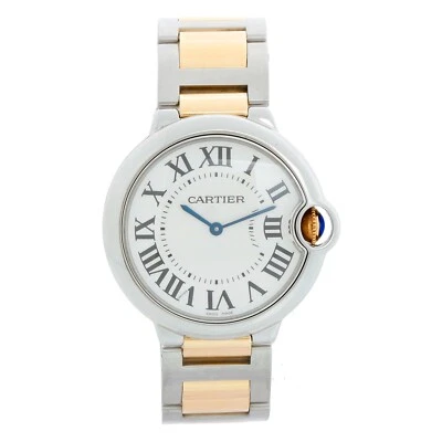Cartier Ballon Bleu W69008Z3 3005 Midsize Stainless Steel & Yellow Gold Watch - Image 1 of 4