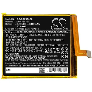 Batterie 3400mAh type LPN385350 Pour Crosscall Action X3 , Core X3, Trekker X3 - Photo 1 sur 4