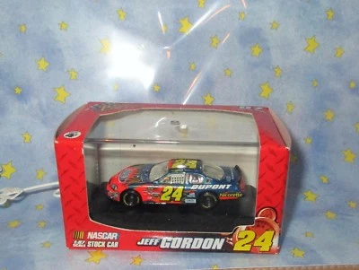 #24 Jeff Gordon escala 1/87 STOCK CAR nascar carrera MINI carreras vitrina transparente Foto 1 de 4