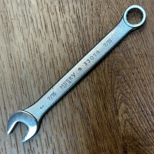 Vintage HUSKY USA 7/16" in. Ratcheting Combination Wrench 12 Point 33014 - Picture 1 of 6