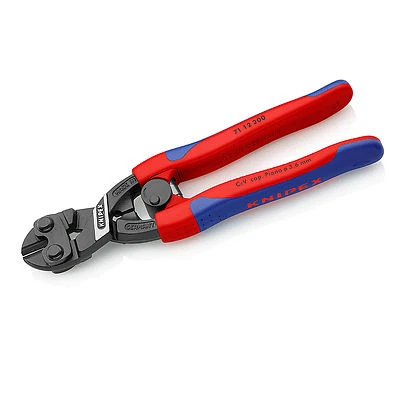 8" Compact Bolt Cutter Pliers 71 12 200 SB with Slim Multi-Component Grips - Image 1 of 4