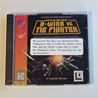 SEALED STAR WARS X-WING VS TIE FIGHTER PC CD-ROM COMPUTER GAME W/ MANUAL 1998