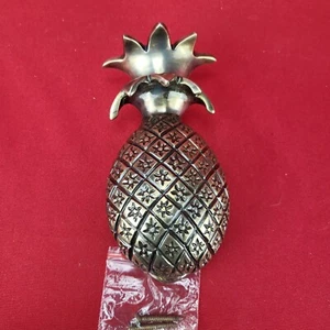 Llamador de puerta de latón piña de colección de la India nunca usado y en excelente estado - Imagen 1 de 5
