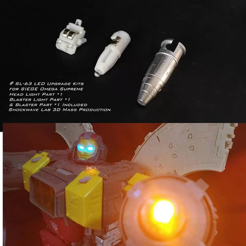 Shockwave Lab SL-63 LED Upgrade Kit For Siege Omega Supreme Glow effect Cover