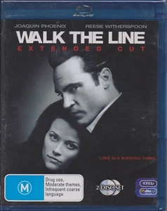 WALK THE LINE BLU RAY 2 DISC EXTENDED CUT REGION B AUSTRALIAN BRAND NEW/SEALED - Picture 1 of 1