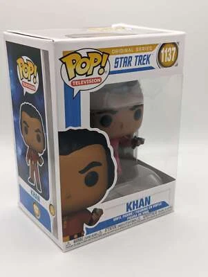Caja dañada | Funko Pop Television | Star Trek | Khan #1137 Foto 1 de 4
