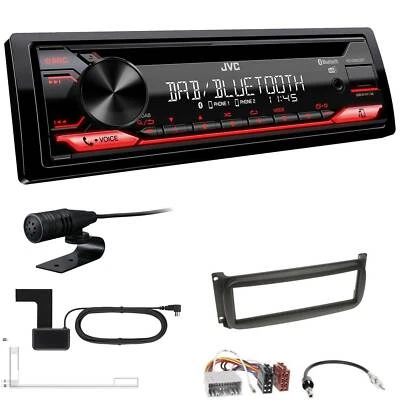 JVC KD-DB622BT DAB inkl Antenne Bluetooth Einbauset für Chrysler 300 M 2002-2004 - Bild 1 von 4