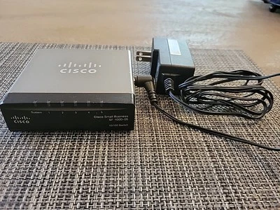 Cisco  Small Business 100 Series Unmanaged (SF100D-05) External Switch W/adapter - Image 1 of 4