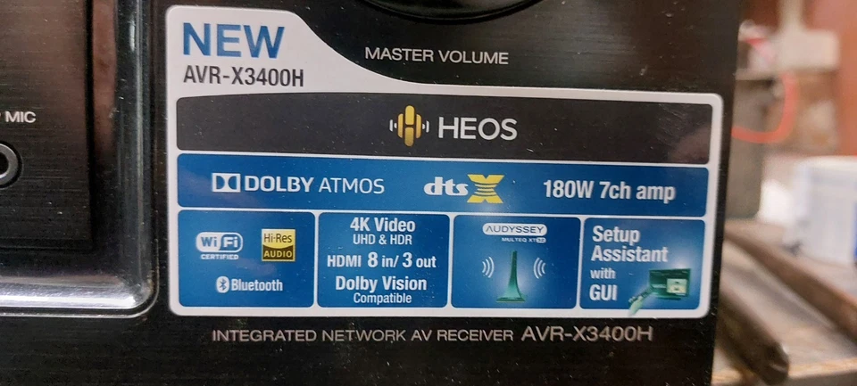 DENON AVR-X3400H - Immagine 1 di 4