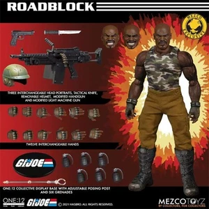 Figura de acción de colección Mezco Toyz GI.JOE ROADBLOCK 1/12 nueva en stock - Imagen 1 de 17