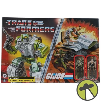 Transformers Collaborative G.I. Joe x Transformers Autobot Kup Triple T New 2024 - Image 1 of 4