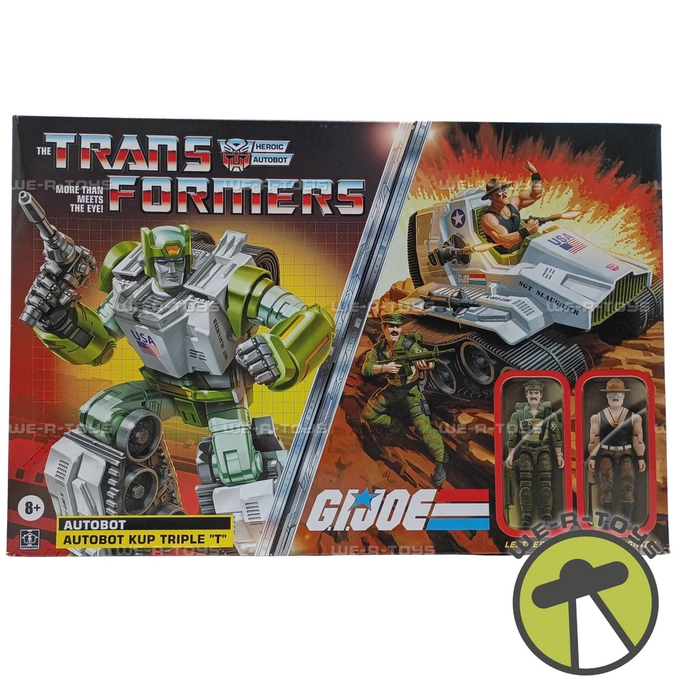Transformers Collaborative G.I. Joe x Transformers Autobot Kup Triple T New 2024 - Image 1 of 4